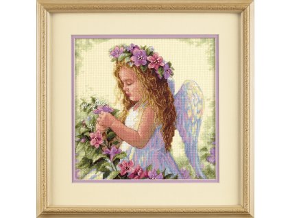 35229 Passion Flower Angel - Vášnivý květinový andílek