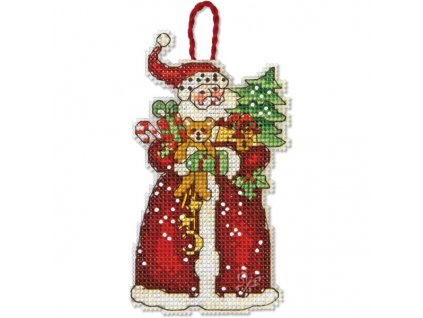 70-08895 Santa Ornament - dekorace