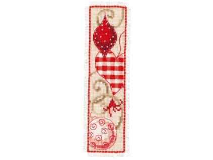 VE-PN0021862 Záložka - vánoční ozdobičky I.
