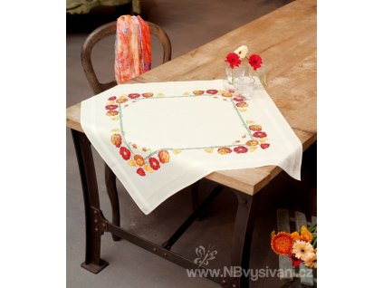 VE-PN0149416 Ubrus s máky (80x80cm)