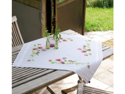 VE-PN0148682 Ubrus se sýkorkou (80x80cm)