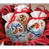 VE-PN0156823 Dekorační sáčky se zimním motivem (set 3ks)