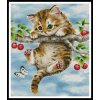 IC28498-13616 Cherry Kitten (Aida 18ct)