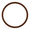 NUR170-6 Plastový hnědý rámeček na vyšívání  bez závitu - kruh  (28cm)