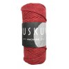 JUS06 Macrame 8 - červená
