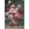 IC18563-11639 Pink Roses in a Vase 2 (Aida 18ct)