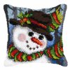 OR4227 Polštářek se sněhulákem (tapico)