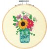 72-76294 Floral Jar - Sklenice s květinami