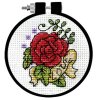 DW-20068 Tetovací růže (včetně rámečku)