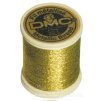 DMC-282A Metalická příze - light gold (40m)