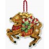 70-08916 Reindeer Ornament - dekorace