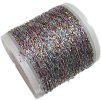RICO2011.380 Metalická příze N.10 - Silver Multicolor (40m)