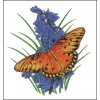 Brilliant Eye Jewel Butterfly (Aida 18ct)