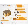 SB-31304 Stohovatelný Ideal box XL s rukojetí - červený