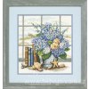 35166 Hydrangeas And Shells - Hortenzie a lastury