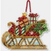 70-08914 Sleigh Ornament - dekorace