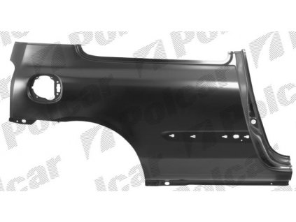 Zadní blatník  Renault Clio II 09.98-06.01  - 3D