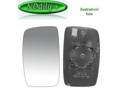 Sklo zrcátka Citroën JUMPY 07 -