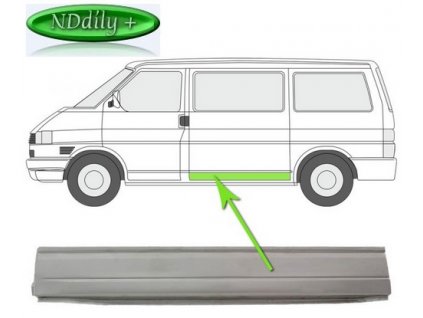 Bok VOLKSWAGEN TRANSPORTER (T4) + CARAVELLE + MULTIVAN