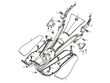 07 - kryt vnitřní levý (stříbrná)