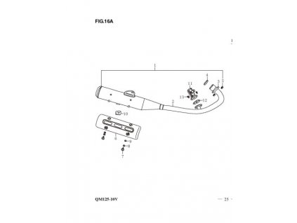 05 - matice výfuku M6