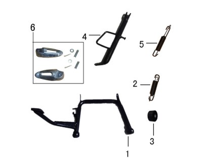 06 - stupačky zadní sada L.+P.