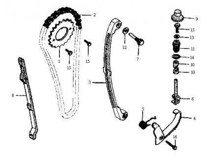 16 - šroub M6x20