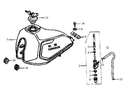 11 - uzávěr nádrže paliva  cr