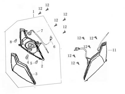 07 - kabel světlometu P.