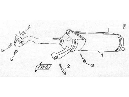 05 - matice výfuku M6