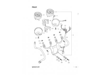 03 - pouzdro tachometru cr