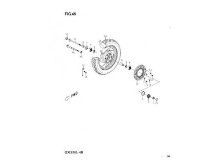 16 - pneu přední 110/90 R16