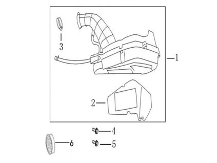 01 - filtr vzduchu airbox