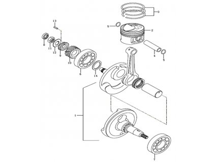 13 - klínek 4x4x15