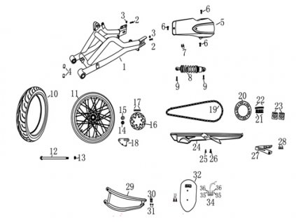 10 - pneumatika zadní R17 120/70