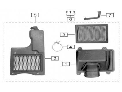 05 - filtr vzduchu airbox