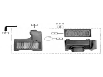 01 - filtr vzduchu airbox