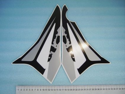 02 - polep krytu nádrže paliva L.+P. TR (stříbrná)