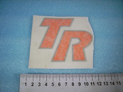 0401 - nápis TR (oranžová)