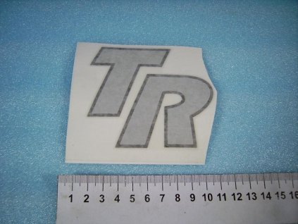 0401 - nápis TR (stříbrná)