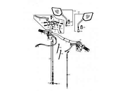 22 - bowden spojky