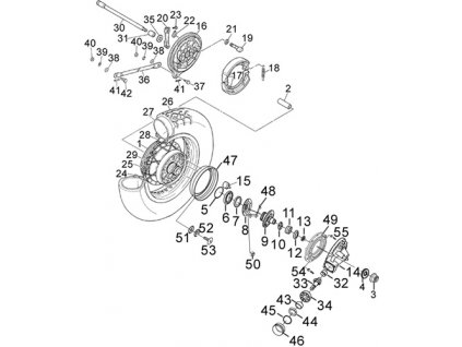 26 - pneu zadní R15 140/90