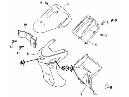 04 - kryt vnitřní přední/horní