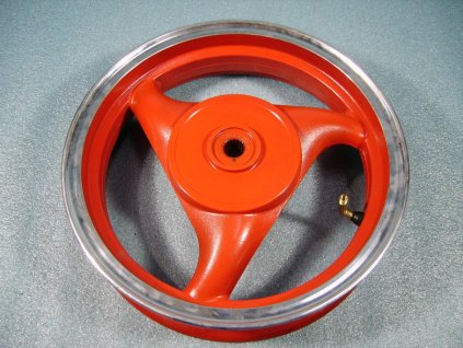 0903 - disk kola zadní ALU 12"x2,5 (červená)
