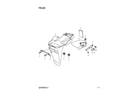 05 - podložka blatníku