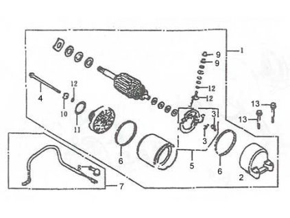 01 - starter elektrický