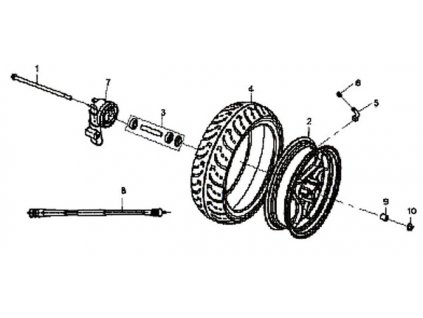 08 - bowden tachometru 90