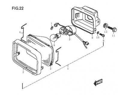 06 - žárovka 20D 12V 35/35W