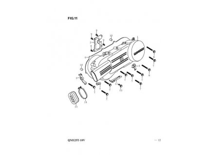 01 - kryt motoru L.