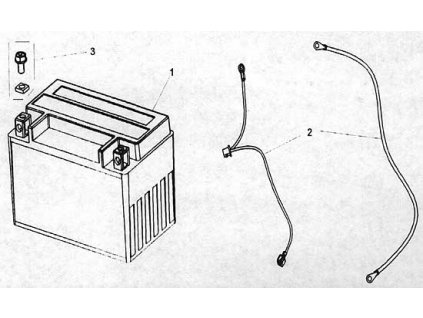 01 - akumulátor 12V 7Ah (YTX7A-BS)